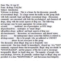 Old FAQ from Usenet from 1992