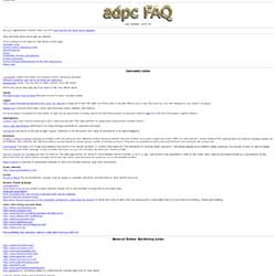 photo of Usenet FAQ converted to Web.